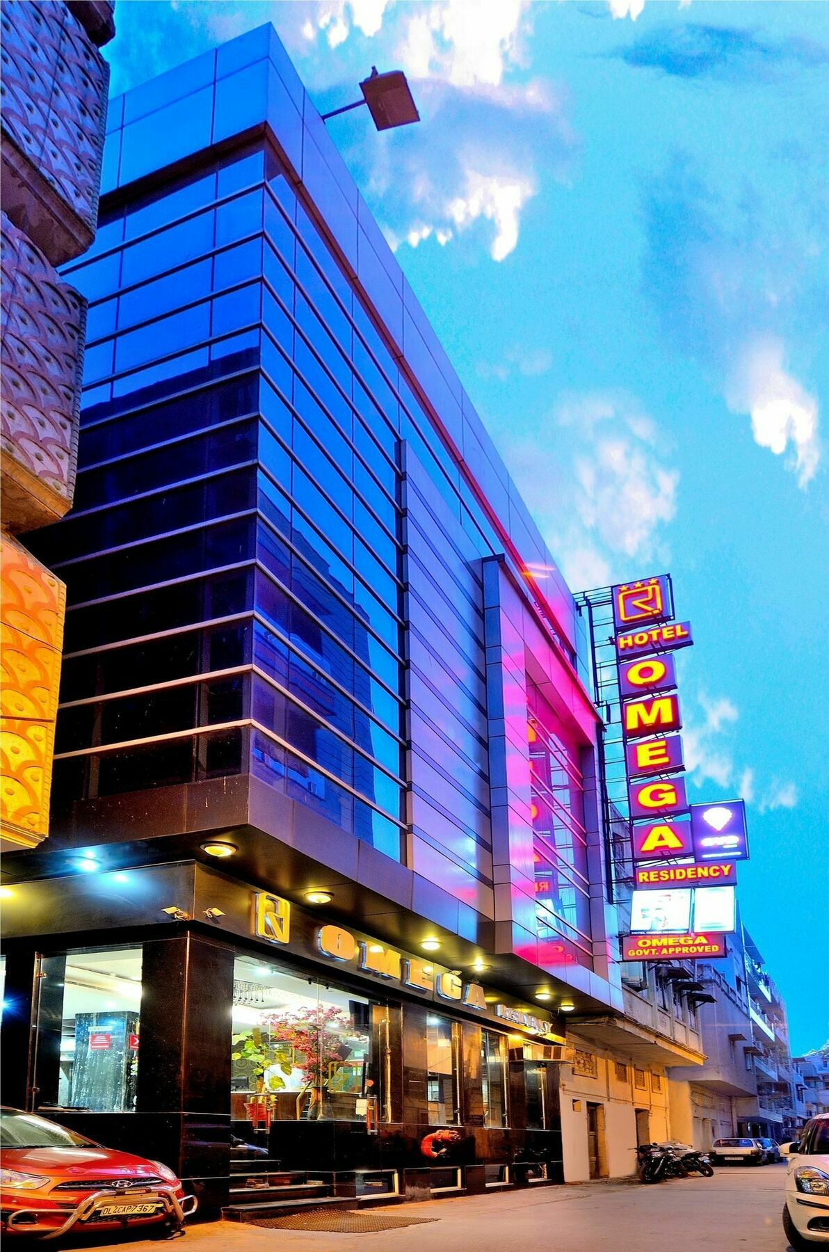 Отель Omega Residency Нью-Дели Экстерьер фото